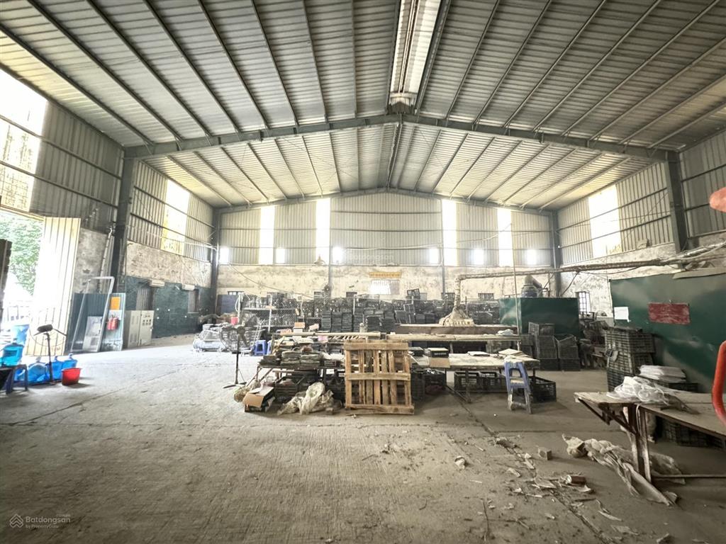 Cho thuê 600m kho xưởng tại cụm cn trại gà từ liêm  hn