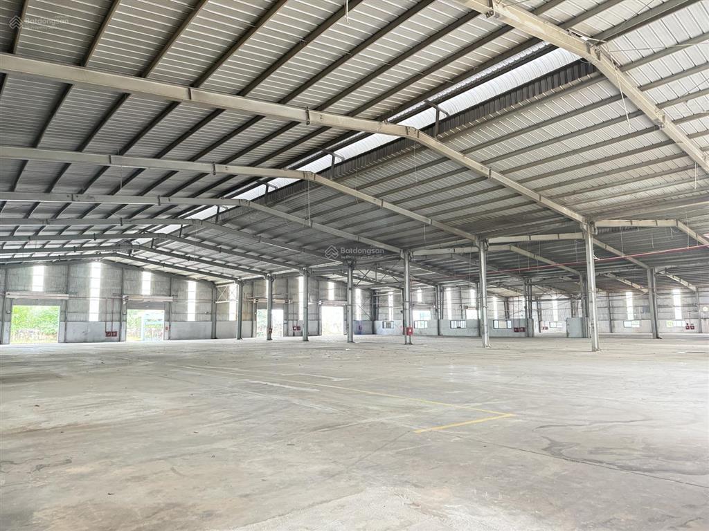 Cho thuê kho xưởng kcn lương sơn  hòa bình. dt 4000m²
