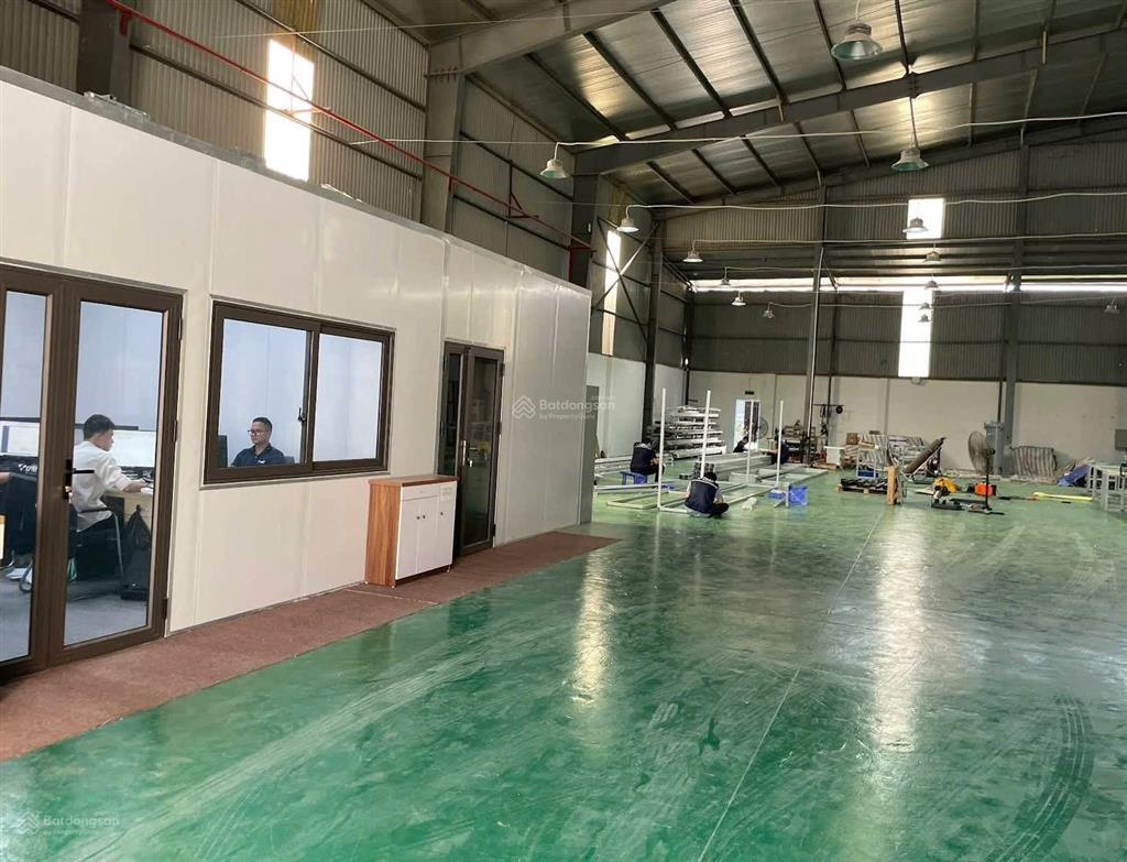 Cho thuê 600m2 kho xưởng pccc nghiệm thu tại cầu vượt an khánh  hoài đức