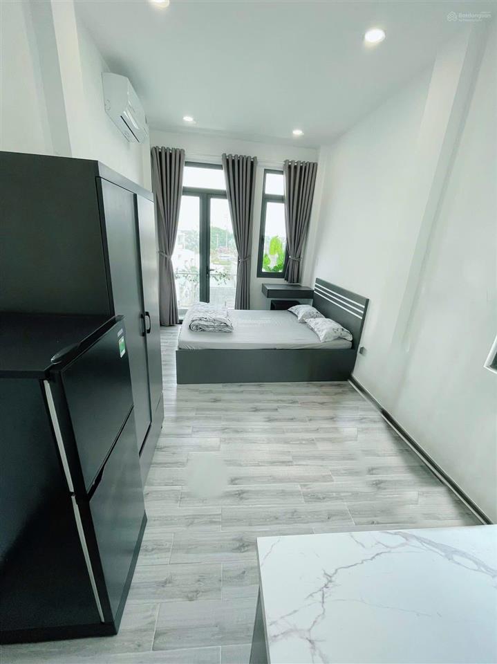 Studio quận 4 ban công, chỉ 5tr5, full nội thất, gần đh nguyễn tất thành, xóm chiếu