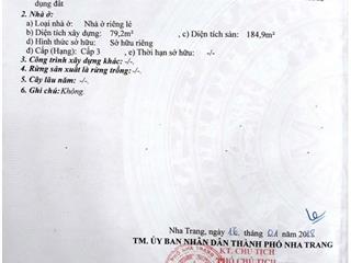 Bán nhà tại vĩnh điềm trung  nha trang 3 tầng đường ô tô 13m giá 7 tỷ 700 . cách biển khoảng 4km