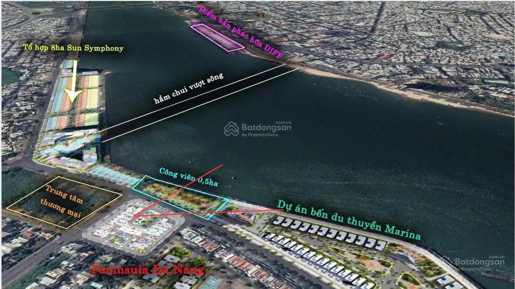 Hàng hiếm! căn 1pn peninsula giá chỉ 3,2x tỷ, view sông hàn, sở hữu lâu dài, bàn giao quý 4/2026