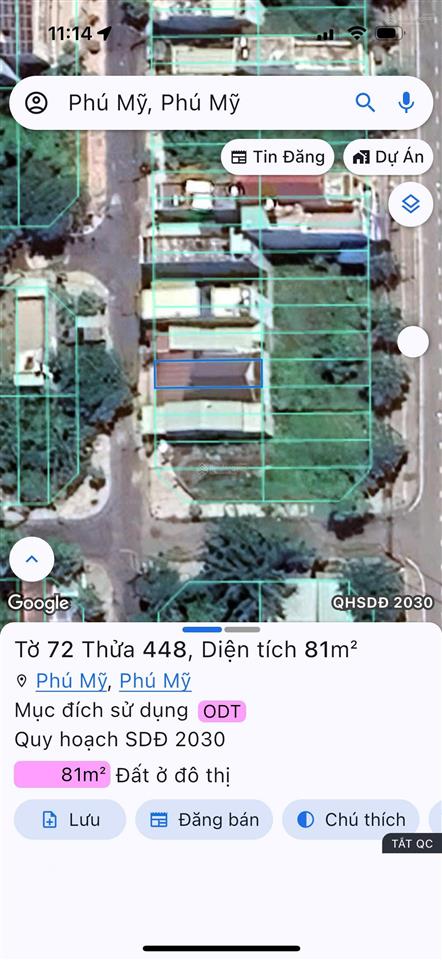 Nhà đất phú mỹ đất biệt thự tặng biệt thự mini kdc 44ha