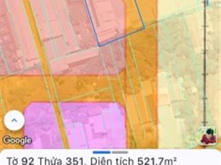Hàng vip đón sóng lên thành phố 534,9m2 đất trung tâm phú mỹ