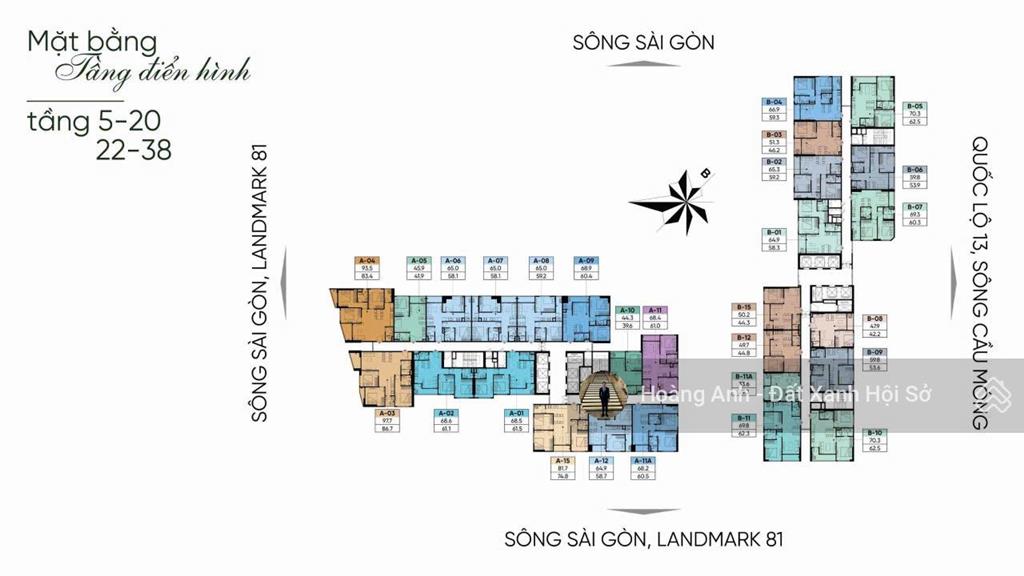 Căn hộ resort a&t saigon riverside mặt tiền sông sài gòn, căn 2pn2wc 60m2 chỉ 3,085 tỷ (100%)