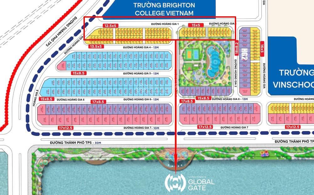 Chính chủ bán liền kề hg1  01 vin cổ loa 65 tỷ