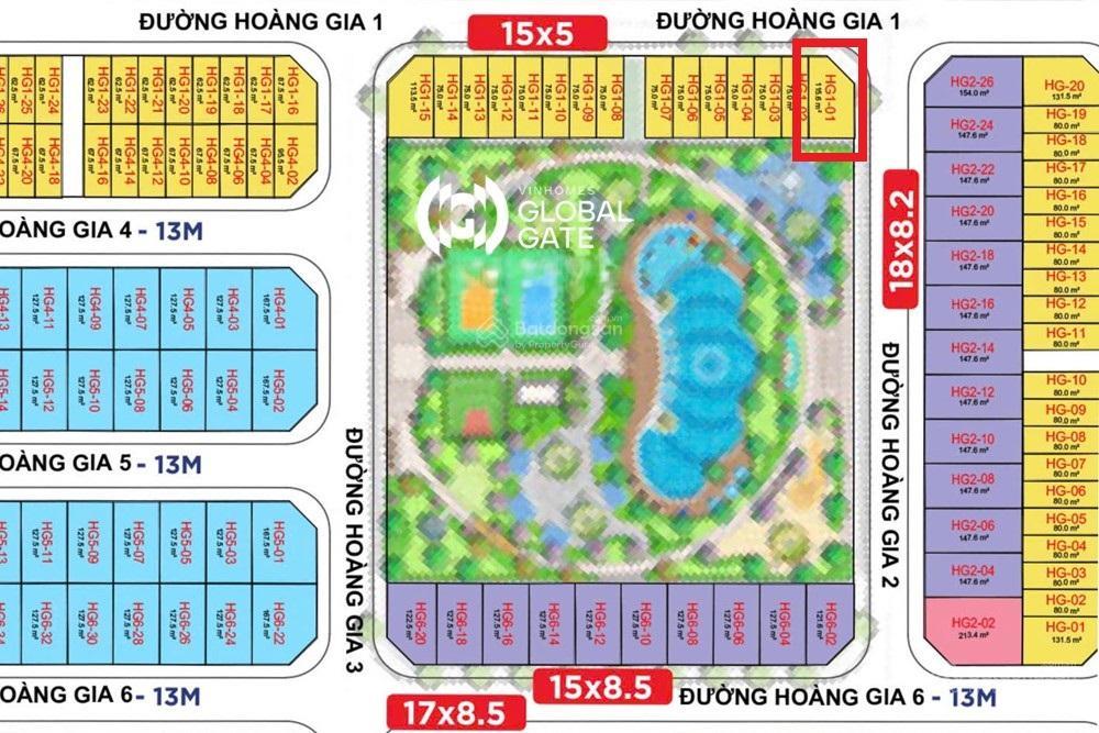 Chính chủ bán liền kề hg1  01 vin cổ loa 65 tỷ