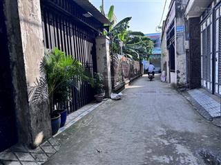 Bán lô đất hẻm 4m 2/ lê văn khương hiệp thành quận 12