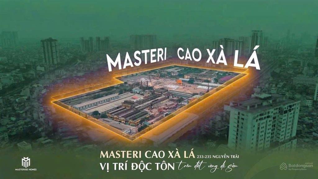 Căn 2 phòng ngủ masterise cao xà lá  vinhomes galaxy nguyễn trãi | dòng căn đẹp nhất để ở  đầu tư