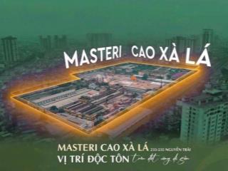 Căn 2 phòng ngủ masterise cao xà lá  vinhomes galaxy nguyễn trãi | dòng căn đẹp nhất để ở  đầu tư
