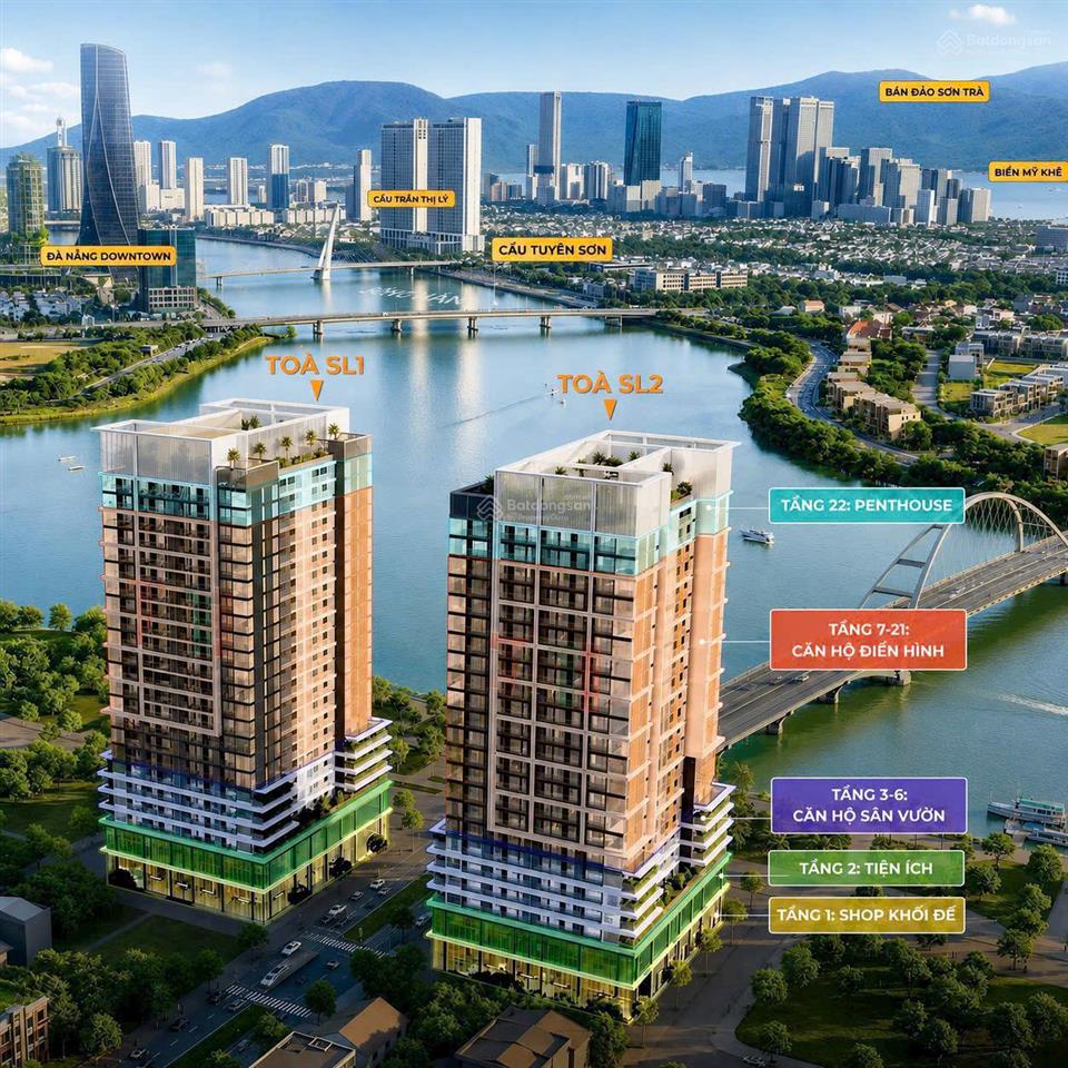 Căn hộ đà nẵng chỉ từ 800 triệu  2pn lâu dài