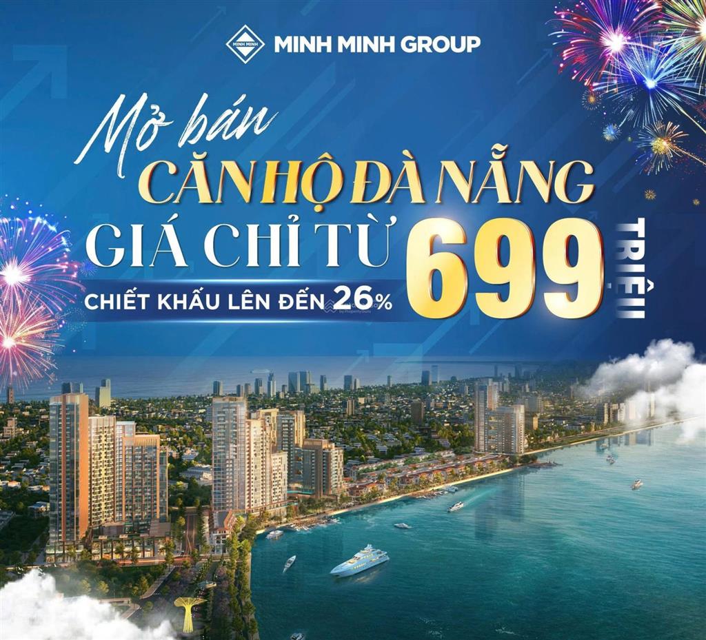 Mở bán quỹ căn hộ đà nẵng chỉ từ 699 triệu