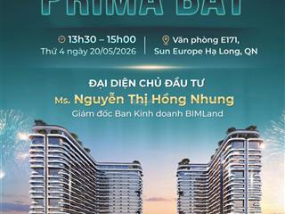 Bán condotel prima bay, 3 tỷ, 57m2, 2pn, 1wc, hạ long, quảng ninh