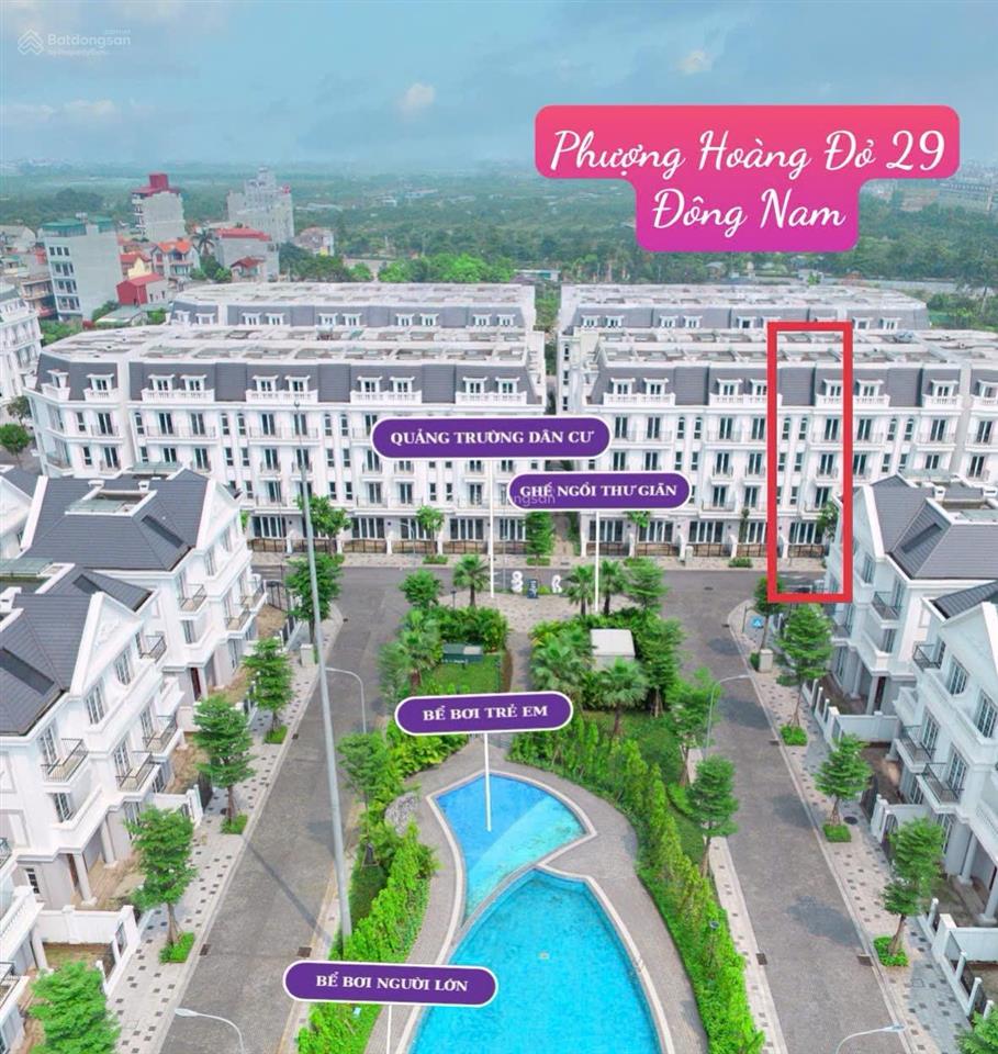 Tôi cần bán căn liền kề phượng hoàng đỏ 39, đông nam, view vườn hoa, eurowindow twin park gia lâm