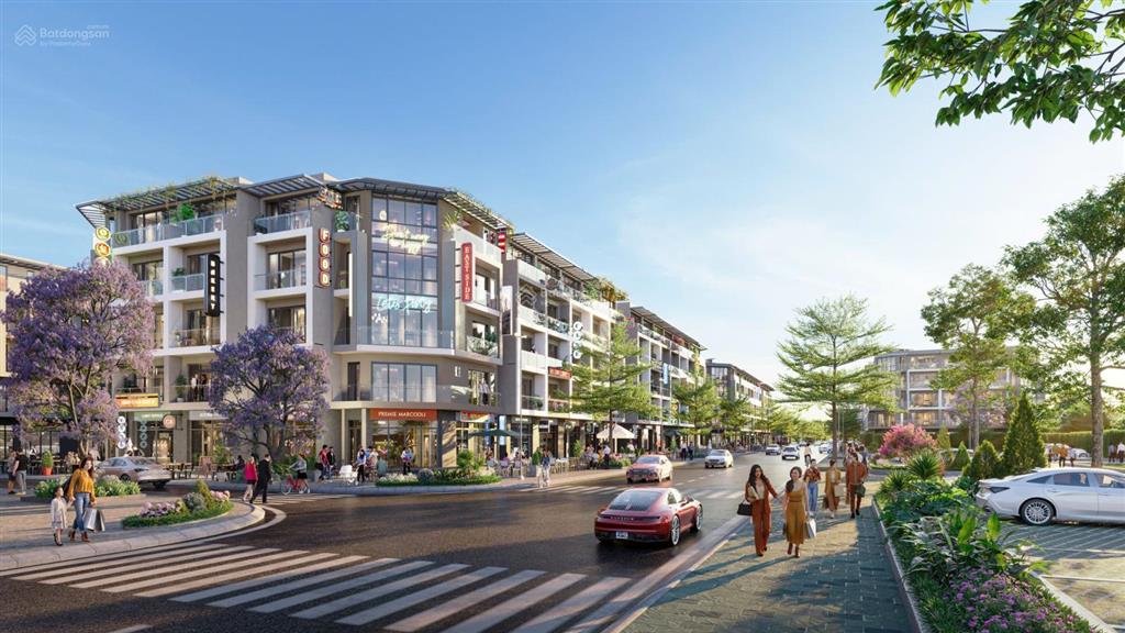 Liền kề 85m2 mặt đường nguyễn mậu tài 22m đối diện khu dân cư đông đúc tại hà nội oriental gia lâm