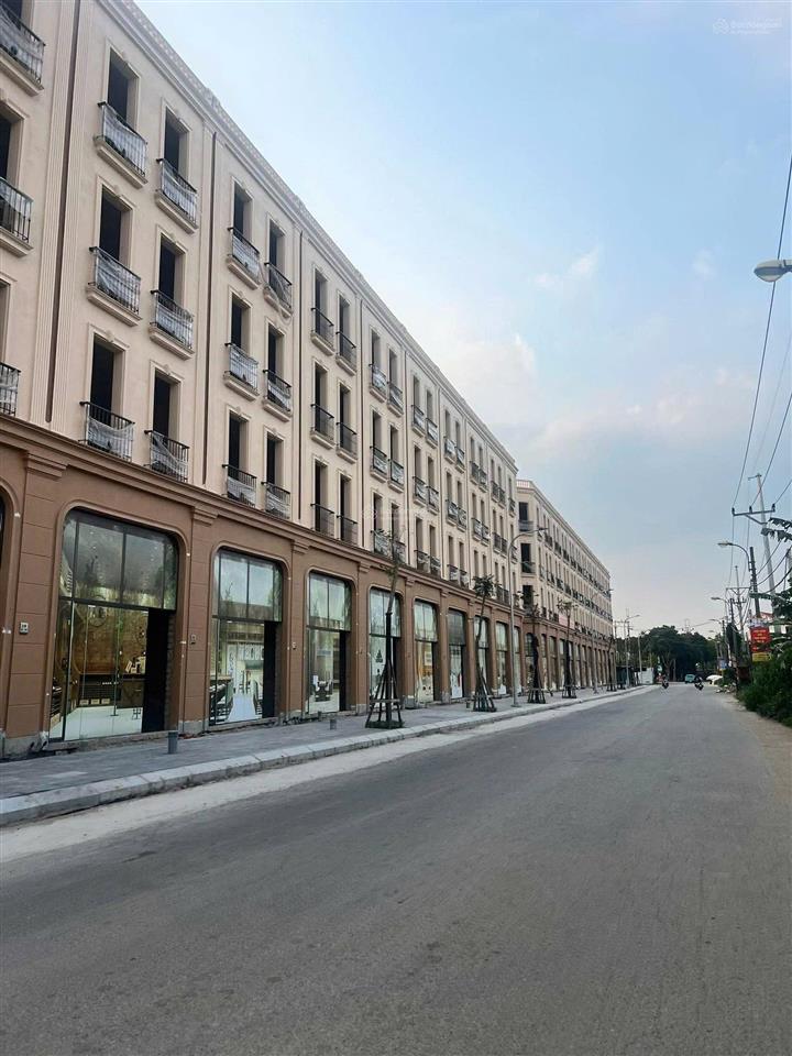 Cần tiền bán gấp lô liền kề 73,8m2 cạnh chung cư, view vườn hoa tại phú thị riverside gia lâm.