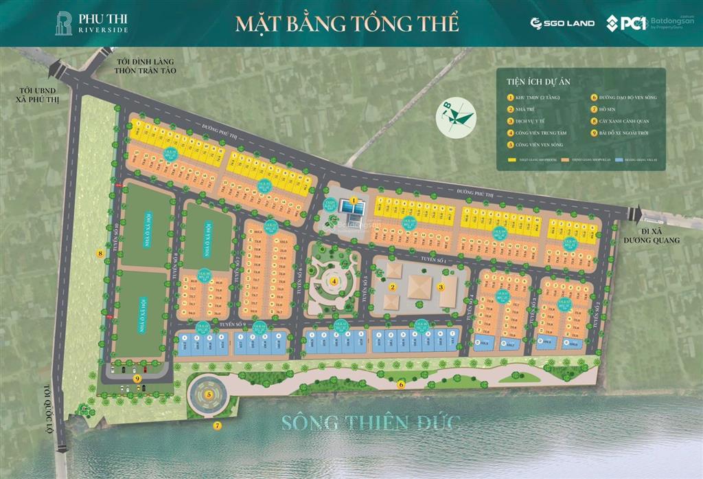 Cần tiền bán gấp lô liền kề 73,8m2 cạnh chung cư, view vườn hoa tại phú thị riverside gia lâm.