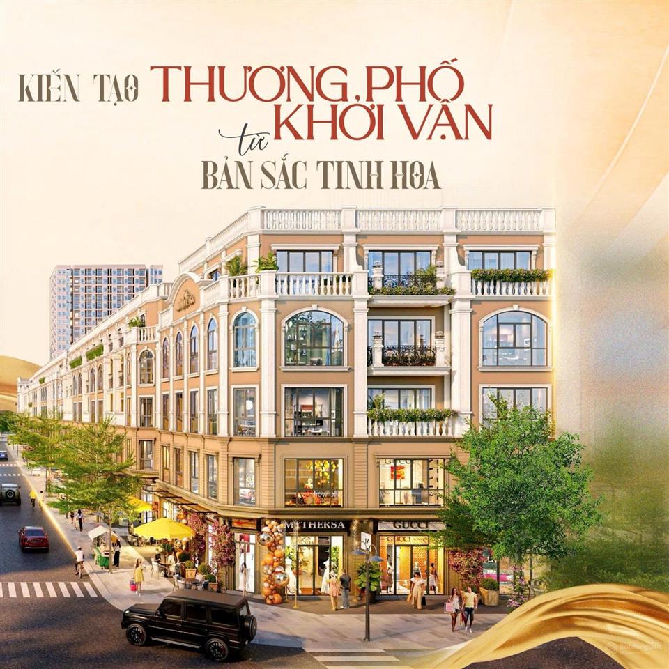 Cần tiền bán gấp lô liền kề 73,8m2 cạnh chung cư, view vườn hoa tại phú thị riverside gia lâm.