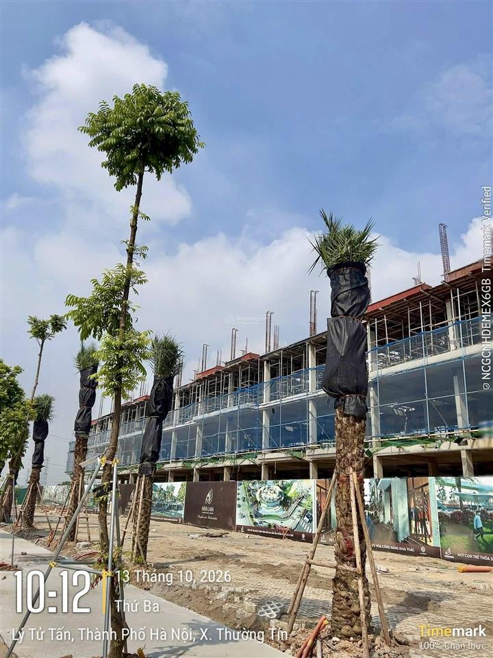 Không thể mềm hơn  11 tỷ căn liền kề 65m2 xây 4,5 tầng tại him lam thượng phúc legend thường tín