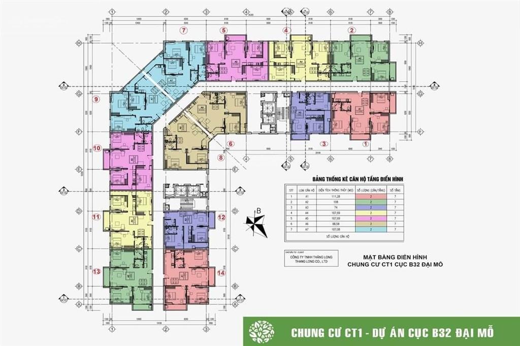 Cần bán căn hộ chung cư 3pn dự án thăng long city, b32 giá rẻ