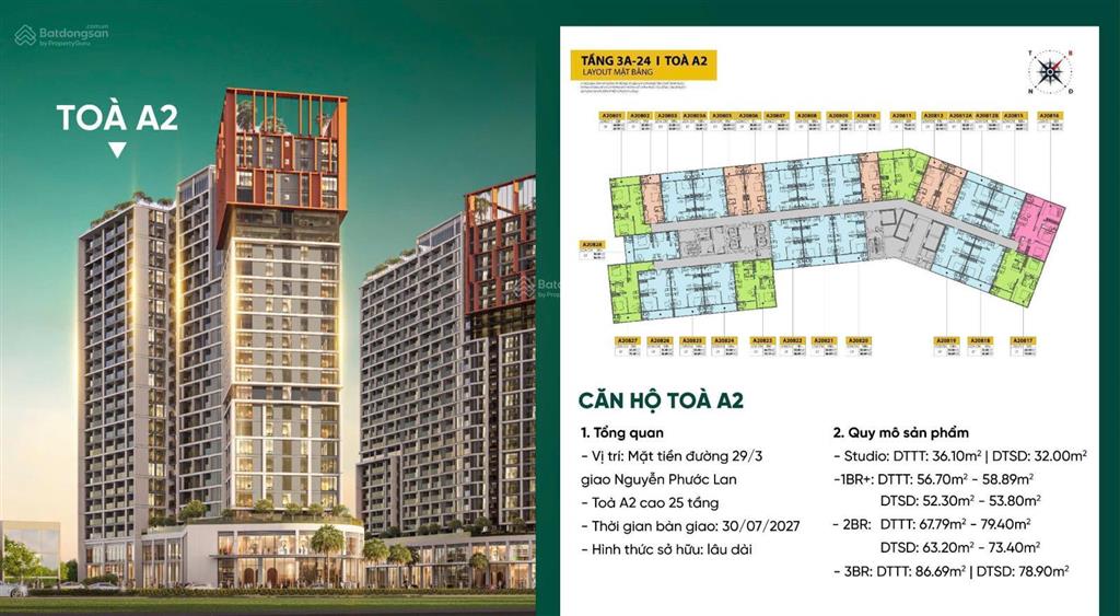 Nhận booking chỉ 50 triệu/vị trí căn hộ cora tower đà nẵng