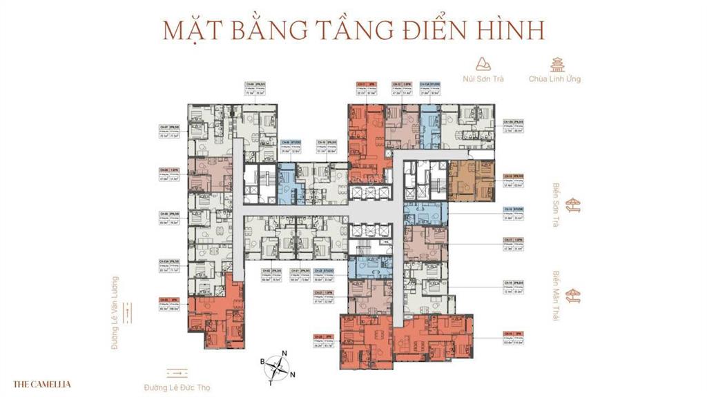 Chính thức mở bán the camellia sơn trà căn hộ ven biển chỉ từ 1,9 tỷ/căn