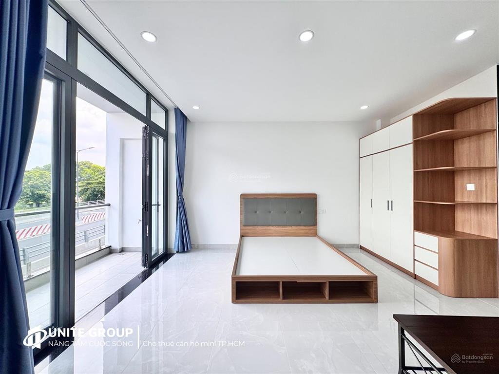 Khai trương tòa studio mới 100% thang máy ban công gần nhà ga t3  tiện qua bảy hiền