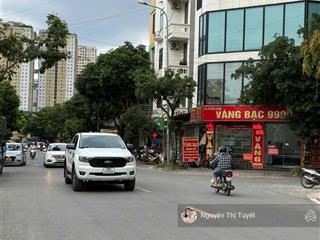 Bán đất đấu giá mậu lương, vỉa hè rộng 5m trước nhà 13m, ôtô tránh, 60m, kinh doanh, giá hơn 12 tỷ