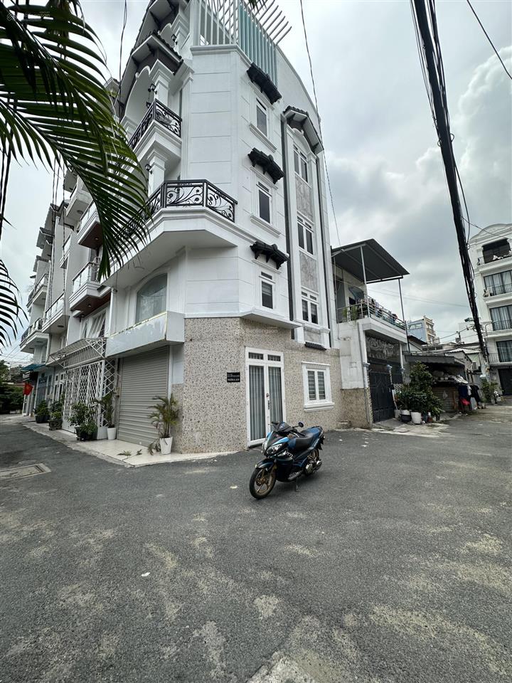 Nhà lô góc phạm văn chiêu  gò vấp  hẻm xe tải  5 tầng full nội thất  giá 8.7 tỷ