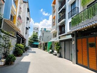 Chdv 4 tầng quang trung gò vấp  63m2  hẻm xe tải  full nội thất