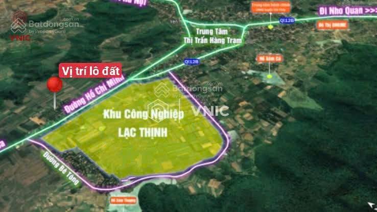 Bán đất thổ cư tại tt hàng trạm, 3,2 triệu / m2, 1500 m2, mật độ thổ cư cao
