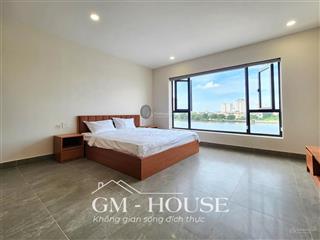 Cho thuê căn hộ full nội thất rộng hơn 40m2 mới 100% tại xô viết nghệ tĩnh, view sông.