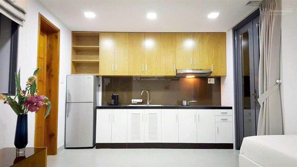 Cho thuê chung cư mini đầy đủ nội thất giáp bên quận 1, khu dân cư yên tĩnh  nguyễn cửu vân