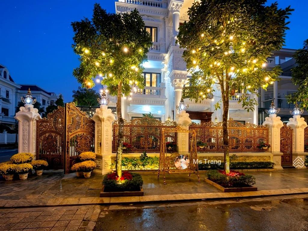 Biệt thự vip kđt việt hưng 259m, mt 32m, thang máy, hồ koi, nội thất xịn, chỉ 90 tỷ long biên