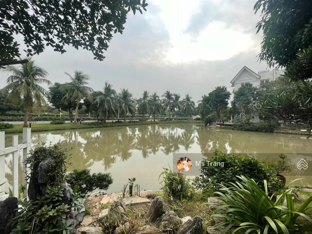 Siêu biệt thự hoa sữa vinhomes riverside view sông lô góc 205m,5 tầng, mt 30m, 145 tỷ long biên