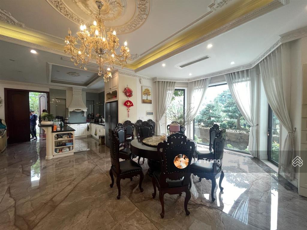 Siêu biệt thự hoa sữa vinhomes riverside view sông lô góc 205m,5 tầng, mt 30m, 145 tỷ long biên