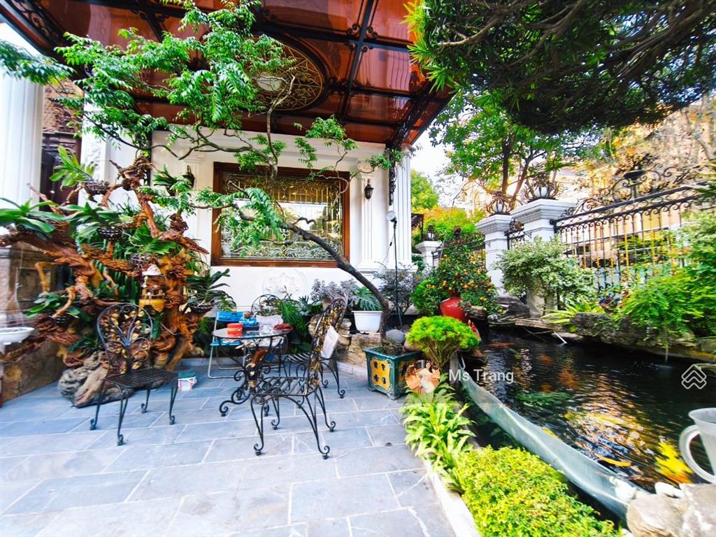Biệt thự pháp vân 347m, lô góc mt 22m, xây mới tân cổ điển, thang máy, 107 tỷ vip nhất hoàng mai