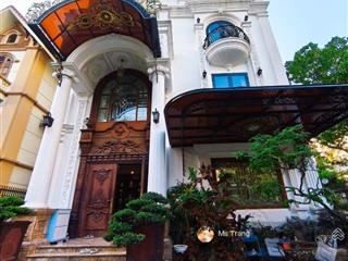 Biệt thự pháp vân 347m, lô góc mt 22m, xây mới tân cổ điển, thang máy, 107 tỷ vip nhất hoàng mai