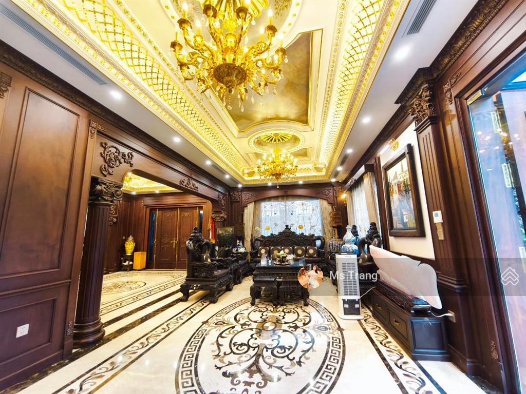Biệt thự pháp vân 347m, lô góc mt 22m, xây mới tân cổ điển, thang máy, 107 tỷ vip nhất hoàng mai