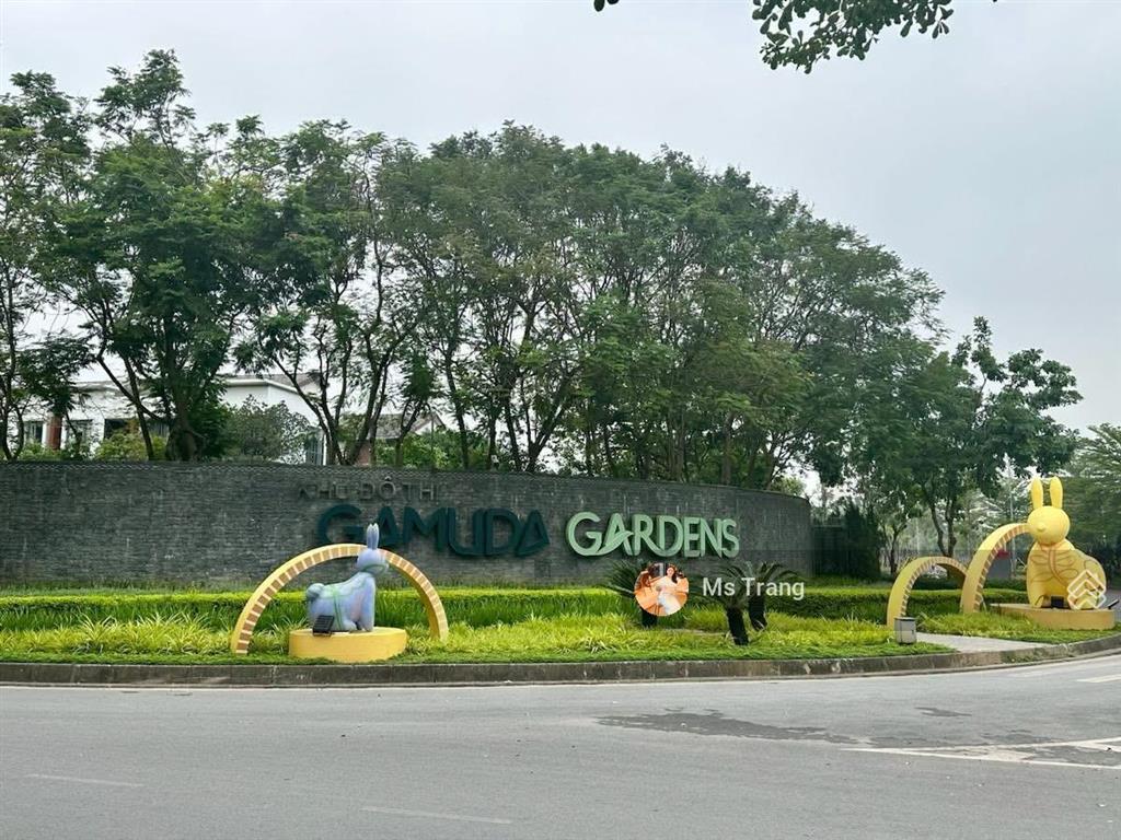 Biệt thự song lập gamuda gardens 333m, mt 11m, nội thất cao cấp,an ninh 24/7, 108tỷ vip giá đầu tư