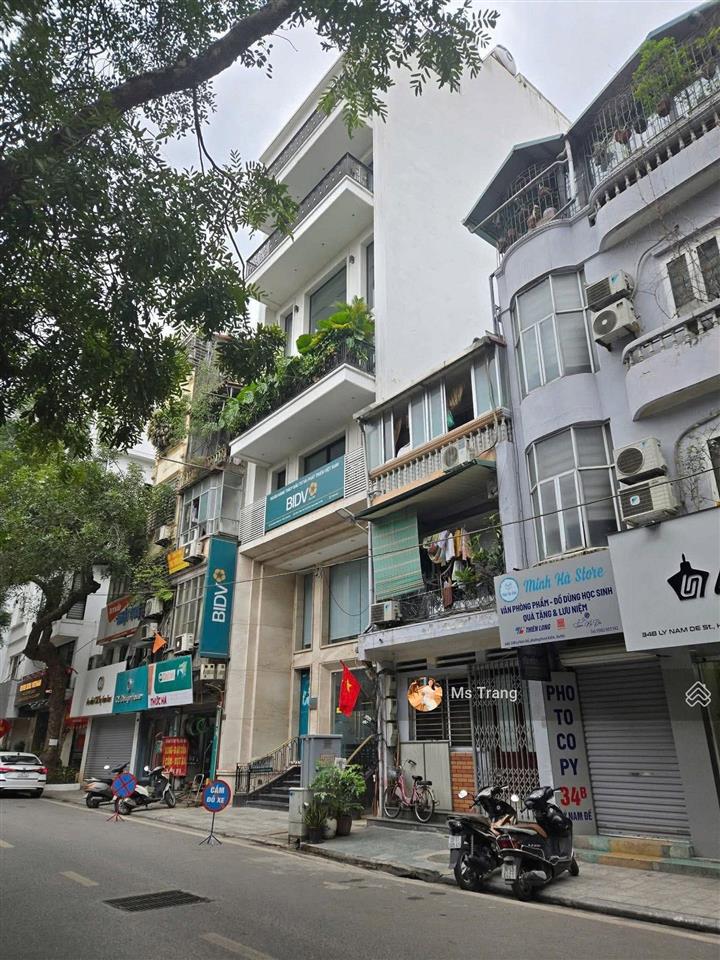 Mặt phố lý nam đế  building 10 tầng  mt 7.5m  vỉa hè rộng  pháp lý chuẩn