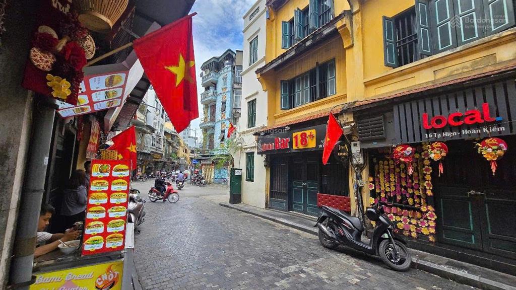 Phố tạ hiện 69m², mt 4.8m, ngã tư vàng, dòng tiền 100tr/tháng, phố cổ hoàn kiếm, 78 tỷ