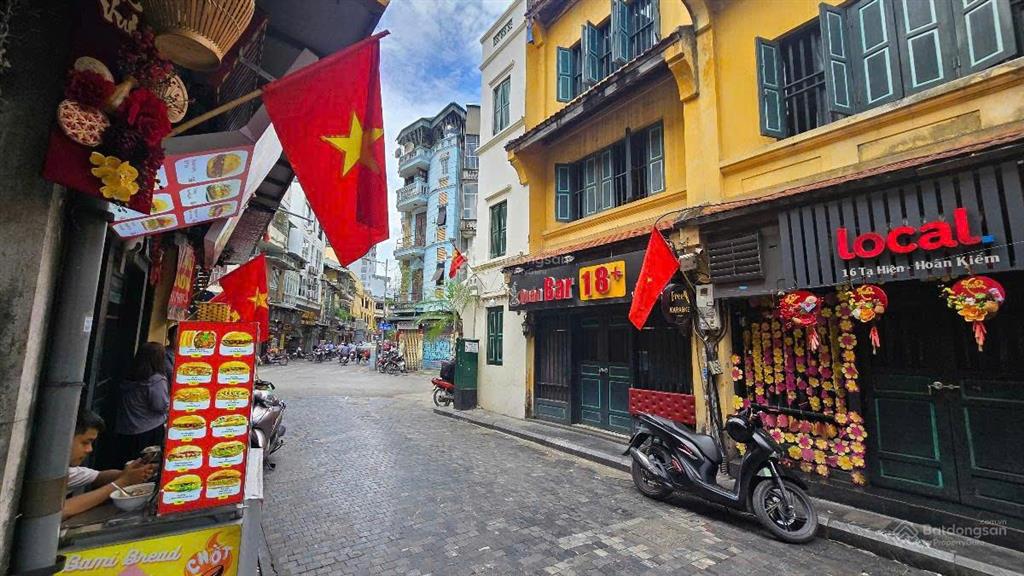 Phố tạ hiện 69m², mt 4.8m, ngã tư vàng, dòng tiền 100tr/tháng, phố cổ hoàn kiếm, 78 tỷ