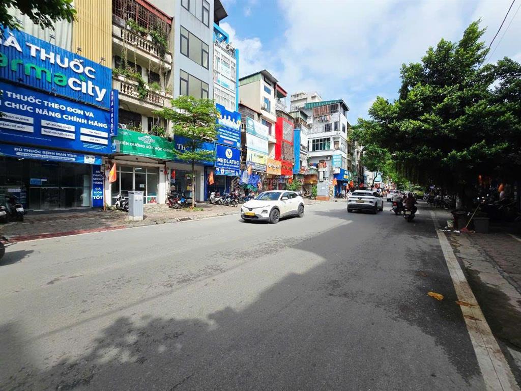 Mặt phố thái thịnh 218m² mt 14.5m, dòng tiền 6tỷ/năm, tài sản hiếm, thái hà, đống đa