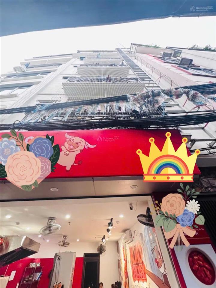 Thanh xuân bán tòa chdv 89m² 7 tầng thang máy 12 phòng full khách gần ga thượng đình