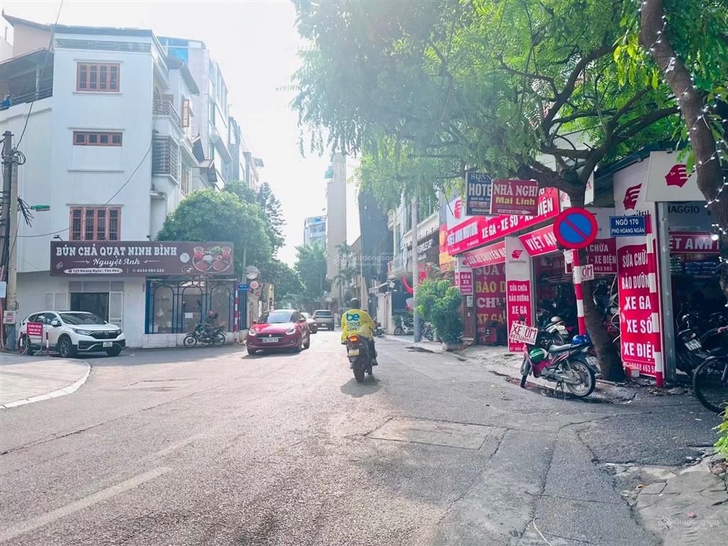 Bán đất mặt phố hoàng ngân 165m lô góc 3 mặt thoáng mt 31m dòng tiền 100tr/tháng chỉ 82 tỷ