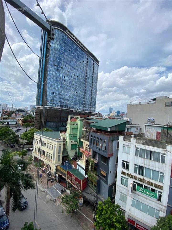 Mặt phố nguyễn thị định 105m² 9 tầng mặt tiền 6m thang máy vỉa hè 7m 98 tỷ cầu giấy
