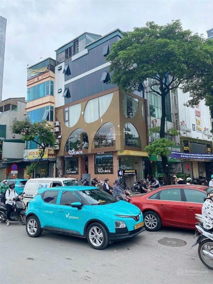 Bán tòa nhà 2 mặt phố trần duy hưng nguyễn ngọc vũ 67m2 6 tầng thang máy 38,5 tỷ