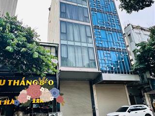 Bán nhà mặt phố nguyễn khang 99m² 8 tầng thang máy mặt tiền 4.7m giá 45 tỷ cầu giấy