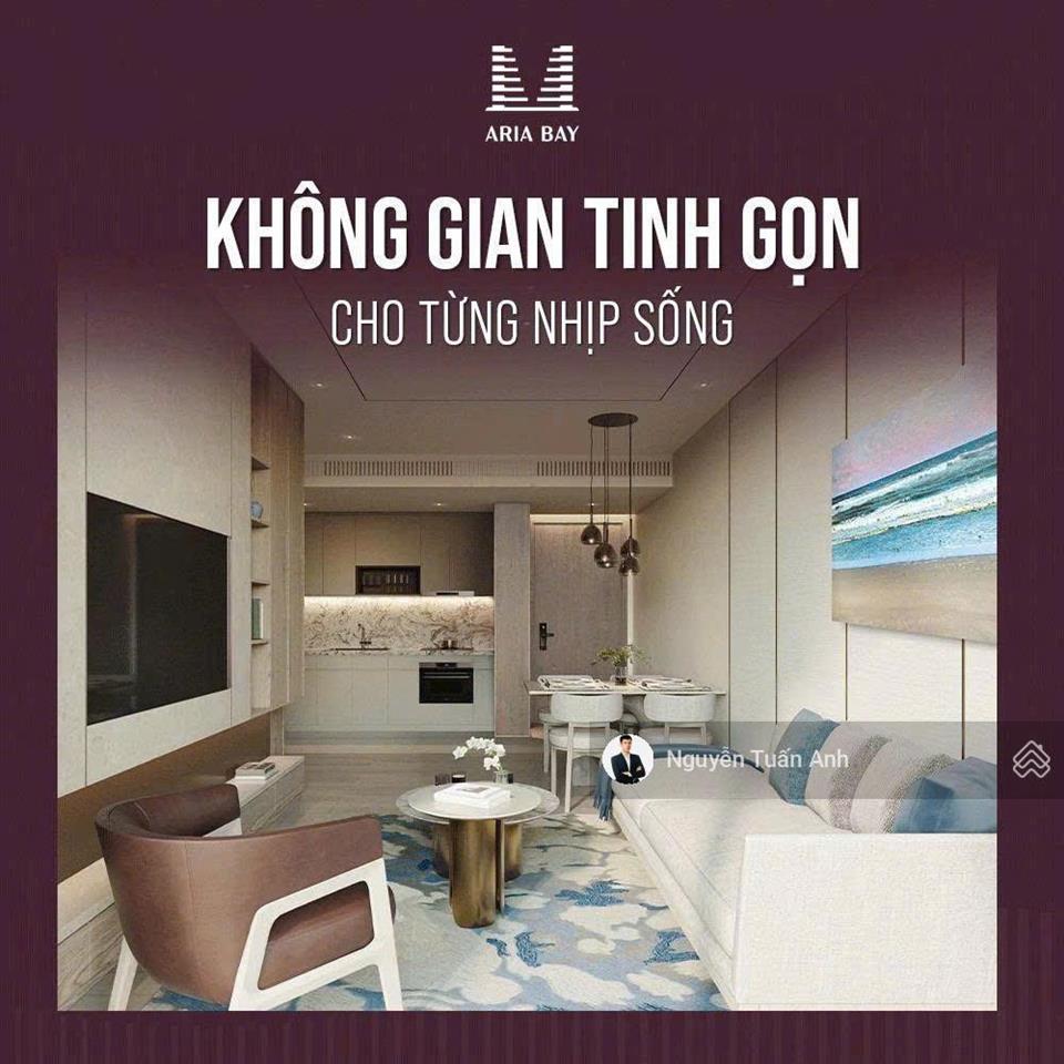 Suất ngoại giao aria bay studio 750 triệu  view biển  sổ đỏ lâu dài  chiết khấu 500tr